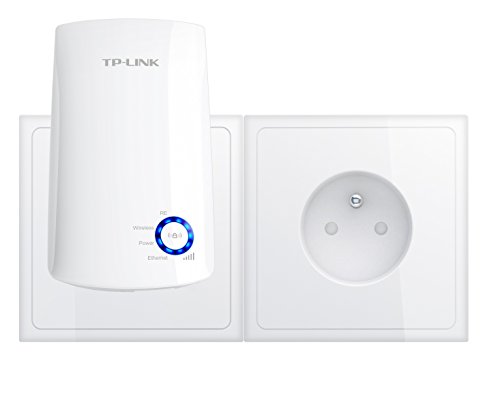 TP-Link TL-WA850RE(FR) Répéteur Wi-Fi N 300 Mbps Version Français (1 Port, Compatibilité Universelle, Installation Facile)