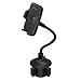 Produktbild Bescita6 Ladegerät Cup Car Wireless-Aufladung Drahtloses, schnelles Kfz-Ladegerät, einstellbar, Schwanenhals-Getränkehalter (Schwarz)
