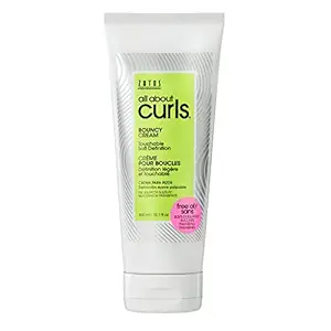 All About Curls Bouncy Cream/ Free of SLS/SLES Sulfates, Silicones & Parabens/ Color-Safe, 10-Ounce, clear (903289)