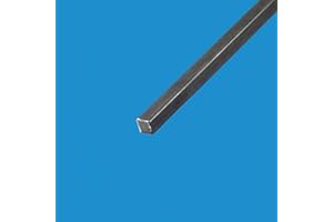 Commentfer - Fer carré en acier laminé 20 x 20 mm Longueur en metre - 2 metres, Sections en mm - 20 x 20 mm
