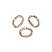 Produktbild Ovale Biegeringe 5.6x4x0.8 mm - Europäisch - rosegold x50