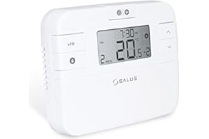 TEAM CONTROLS SALUS RT510+ Digital 7 Day Programmable Room Thermostat Boiler Plus Compliant - NOT FOR WIRELESS USE