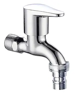 Drizzle Vista Nozzle Bib Cock/Washin Machine Tap Chrome Plated (Metal)