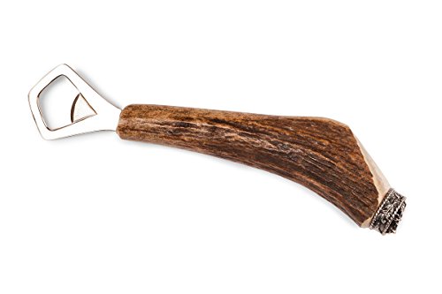 Preisvergleich Produktbild Thüringer Hirschhornverarbeitung Flaschenöffner / Kapselheber in Hirschfänger-Optik - F003 / HUBERTUS