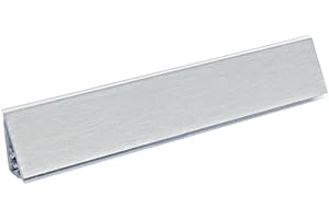 INFERRAMENTA Alzatine per Cucina | Spalletta Triangolare Inox | 50,60,90,100,120,150,180,200,240,250 cm | Complete di Accessori di Fissaggio (250 cm)
