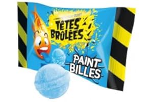 DUPLEIX Têtes Brûlées Mix – Sachet de 250g de Bonbons Ultra Piquants et Acidulés, Parfait pour les Moments Fun, les Fêtes et les Gourmands en Quête de Sensations