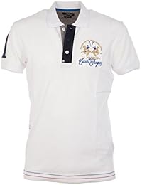 La Martina Hombre JMP321PK00100001 Blanco Algodon Polo