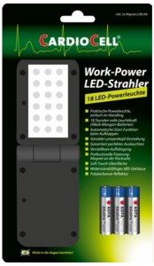 CARDIOCELL – Work Power Strahler 18 LEDs - 2