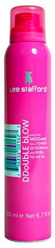 Lee Stafford DDouble Blow Volumizing Mousse Double The Volume Non Sticky 200ml