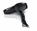 Diva Professional Styling Ultima 5000 Black Rubberised Hairdryer with Wand