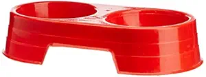 Choostix Dog Feeding Bowl Plastic 2-in-1 (Color may vary)