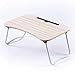 Produktbild UNIQUE-F Lapdesks Große Faltbare Bettablage Tisch Portable Laptop ist ideal für Filme im Bett als persönliche Esstisch 4 Stile