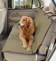 KRTLOSS Car Back seat Protection Cover for Dog/pet Portable Durable Ripstop Waterproof Scratch Non-Slip Desert Sand Pet Car Seat Covers Travel Car Accessories Mat Blanket for Pet