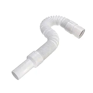 Zap! Plastic Waste Pipe for Bathroom Kitchen Sink Wash Basin Drain Water Outlet Tube Connector for Basin Down comer