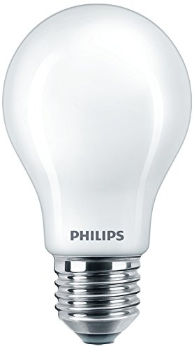 Philips Lighting Bombilla LED Estándar E27, 7.5 W, Fría, Pack de 2, 2 Unidades