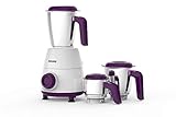PHILIPS HL7505 500W Mixer Grinder (White and Purple) Amazon Deal