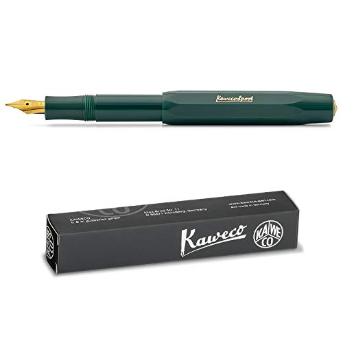 Kaweco Classic Sport Green BB - Pluma estilográfica, color verde