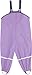 Playshoes Rain Dungarees Waterproofs Easy Fit Girl's Trousers Light Lilac  Size 104