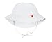Produktbild Lässig 1433005100 Baby Sun Protection Bucket Hat Sonnenhut, Size: Tod 18-36 Monate, weiß