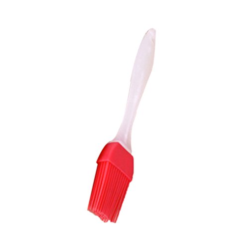 QHGstore Silicona Hornear Hornear Cepillos para cocinar el pan Aceite de pastelería Barbacoa Bastonería Pincel Herramienta Color Aleatorio