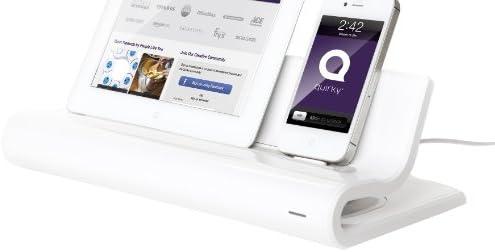 Quirky Converge docking station shows off yourelectronics while they charge. Wires slip in easily-stay in place with the helpof soft TPE grips-and stay out of sight. (PCVG2-WHEU)