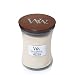 Produktbild Mittelgroße WoodWick Duftkerze im Sanduhrglas, Vanilla Bean