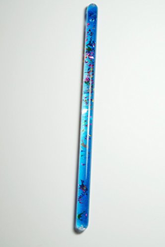 Preisvergleich Produktbild H&S Zauberstab,Glitzer, ca. 28 cm (blau)