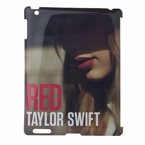 Preisvergleich Produktbild Taylor Swift Schutzhülle für iPad (Motiv: Foto), Rot