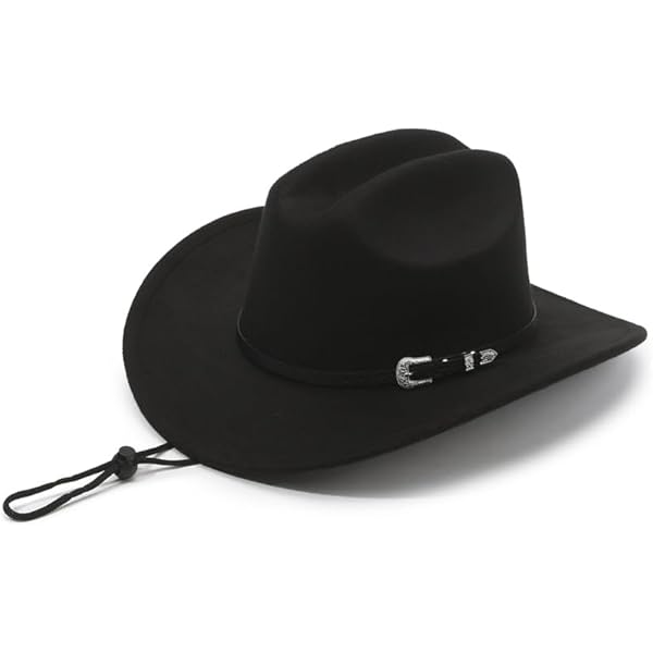 Buy RODEO KING Mens 5X Open Crown Felt Cowboy Hat 63/4 Black