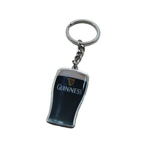 Preisvergleich Produktbild Guinness Extra Stout Bier Pint Glas Schlüsselanhänger