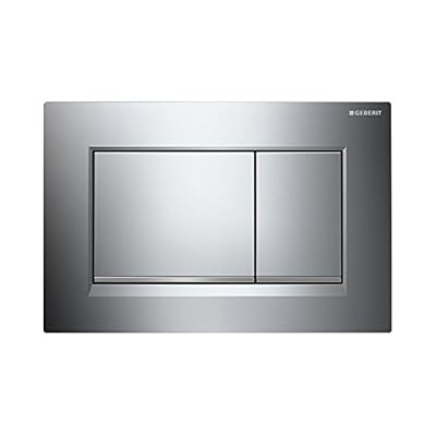 Geberit Sigma 30 115.883.KH.1 Plaque de déclenchement effet chromé brillant