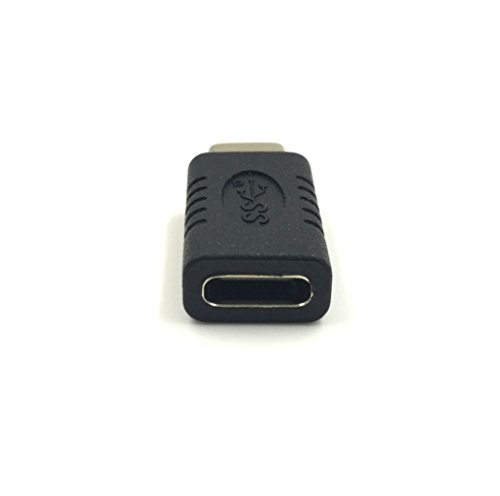 maxhood USB C Typ C männlich zu weiblich Adapter, gerade Tiny usb-c USB 3.1 der U89 Stecker auf Buchse Verlängerung Adapter für Laptop & Tablet & Handy (USB C M/F) - 5