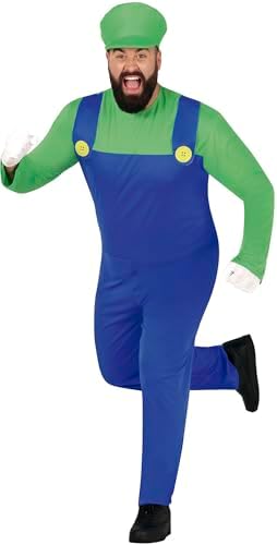 FIESTAS GUIRCA | Costume Macchinista Treno Adulto Uomo - Verde Blu