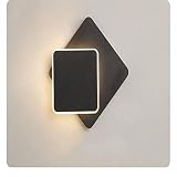 ▶ [Exquisite Verarbeitung]: Diese Wandleuchte besteht aus hochwertigen Materialien mit hoher Helligkeit, Korrosionsschutz, Antioxidationsmittel und ist leicht zu reinigen. Die Wandleuchte kombiniert moderne und Vintage-Stile und das minimalistische Design verleiht dem Raum eine rustikale, aber elegante Atmosphäre.