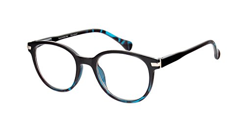 Rainbow safety Progressiva Multipla Messa a Fuoco Occhiali da Lettura Multifocali Computer Lenti Harper (Blu,+2.00D)