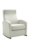 Ideal para lactancia HOGAR TAPIZADO Butaca sillón Balancín Bob (Ideal para Lactancia) Tapizado en Microfibra (Water REPELENT) Color Beige Medidas: 74 x 72 x 100