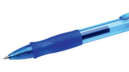 BIC Druck-Gelroller Gel-ocity Gel, 0,7 mm, nachfüllbar, Schachtel à 12 Stück, blau - 5