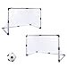 Produktbild TONGJI 2 Fußballtore Für Kinder Mini Fußballtor Set Mit Ball Und Pumpe Für Drinnen Und Draußen, 92x61x48cm 2-6 Jahre
