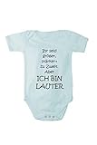 Strampler Baby Body Ich bin lauter In verschiedenen...