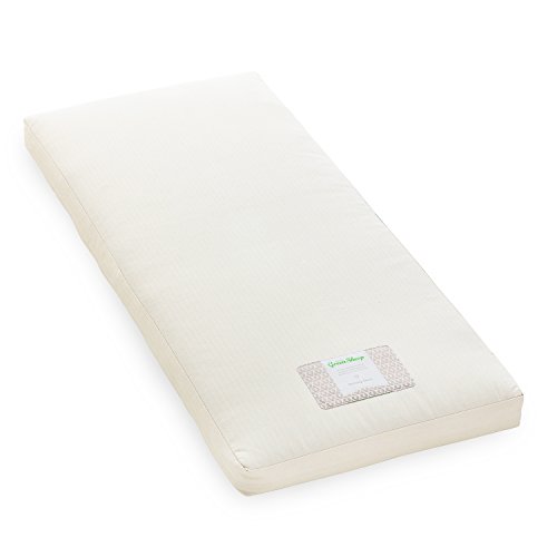 The Little Green Sheep Natural Crib Mattress (89 cm x 38 cm)
