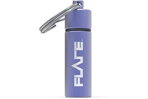 Flare Audio Capsule Purple – Porte-clé en aluminium léger et résistant à l'eau