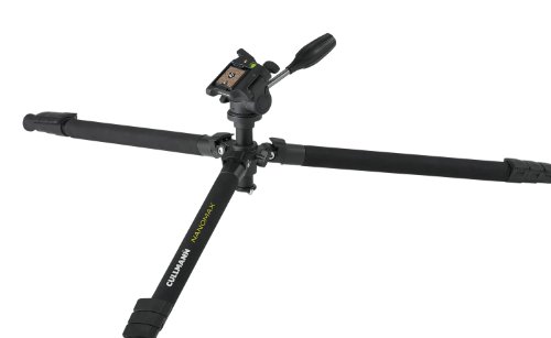 Cullmann Nanomax 450 RW20 - Trípode Completo (Aluminio), Negro