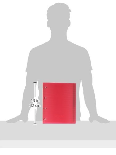 Pardo 822502 - Carpeta cuaderno de anillas con cierre de goma en polipropileno studio style color rojo reviews Pardo 822502 - Carpeta cuaderno de anillas con cierre de goma en polipropileno studio style color rojo