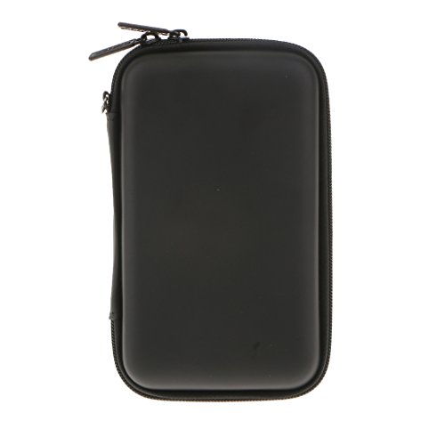 MagiDeal Aufbewahrungstasche Kabel Organizer Etui Rei  verschluss-Beutel H  lle Ideal f  r Reisen - Schwarz