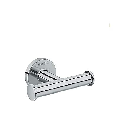 Hansgrohe Crochet Porte-serviette double Logis Pour Salle de Bain Chrome 41725000