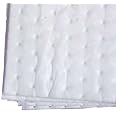 10-Pack Bonded Oil and Fuel Absorbent Pads/Mats - Heavy-Duty Spill Control and Cleanup Solution