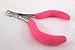 New Professional SOFT GRIP (Coral Pink) CUTICLE nippers / clippers