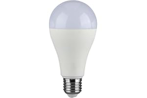 V-TAC Lampadina LED A65 con Attacco E27 potenza 17W (Equivalenti a 110W) - Lampadine Nuova Generazione - 1710 Lumen - Massima Efficienza e Risparmio Energetico - 4000K Luce Naturale