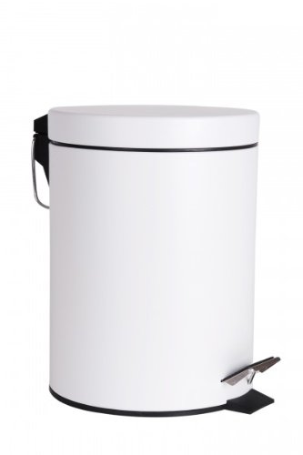 5 Liter Abfalleimer – Treteimer – Badeimer – Mülleimer – Eimer – Kosmetikeimer – Müllsammler – Abfallsammler, Farbe:Grün - 9