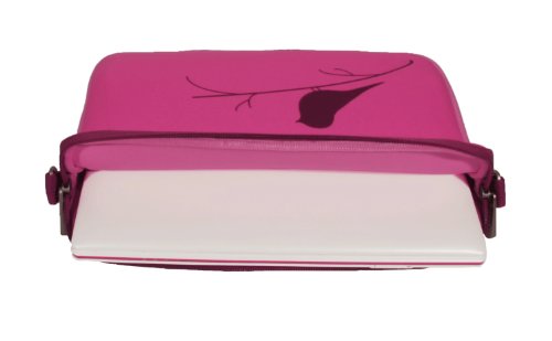 Digittrade LS122-15 Early Bird Designer Schutzh  lle f  r Laptops und MacBooks mit einer Bildschirmdiagonale von 38 1-39 6 cm  15 6 Zoll  pink-violet